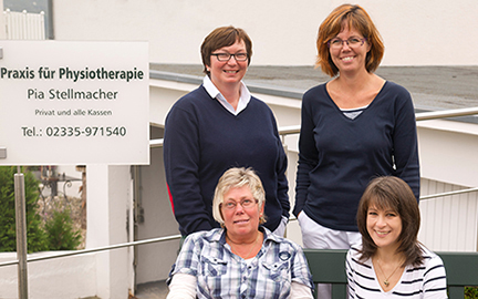 Team der Praxis für Physiotherapie Stellmacher Wetter